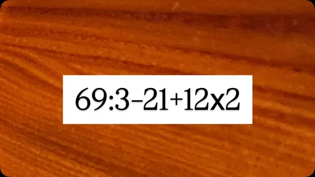 Проверьте свои навыки алгебры: решите задачу за 11 секунд и получите ответ