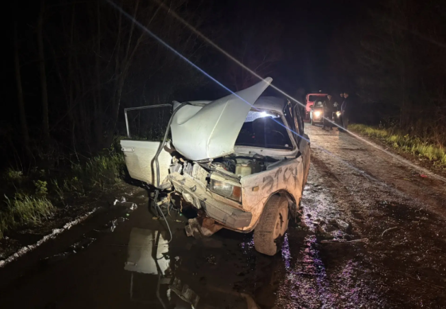 В Саратовской области группа несовершеннолетних решила покататься на ВАЗе и угодила в ДТП