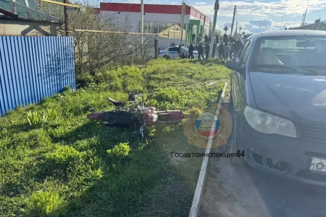 В Красном Октябре в ДТП пострадал 15-летний мотоциклист