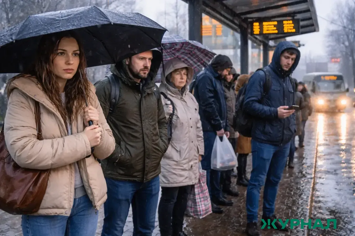 В Саратове планируют установить электронное табло на остановке общественного транспорта