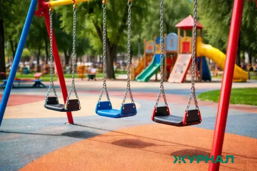 Обновление сквера на 2-й Садовой: новые дорожки и площадки для детей
